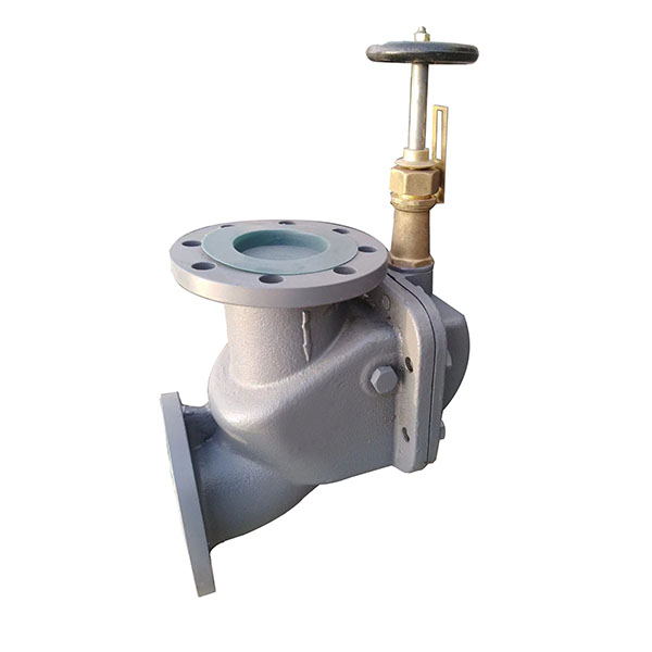 JIS F3060 - JIS 10K Cast Steel Angle Storm Valve